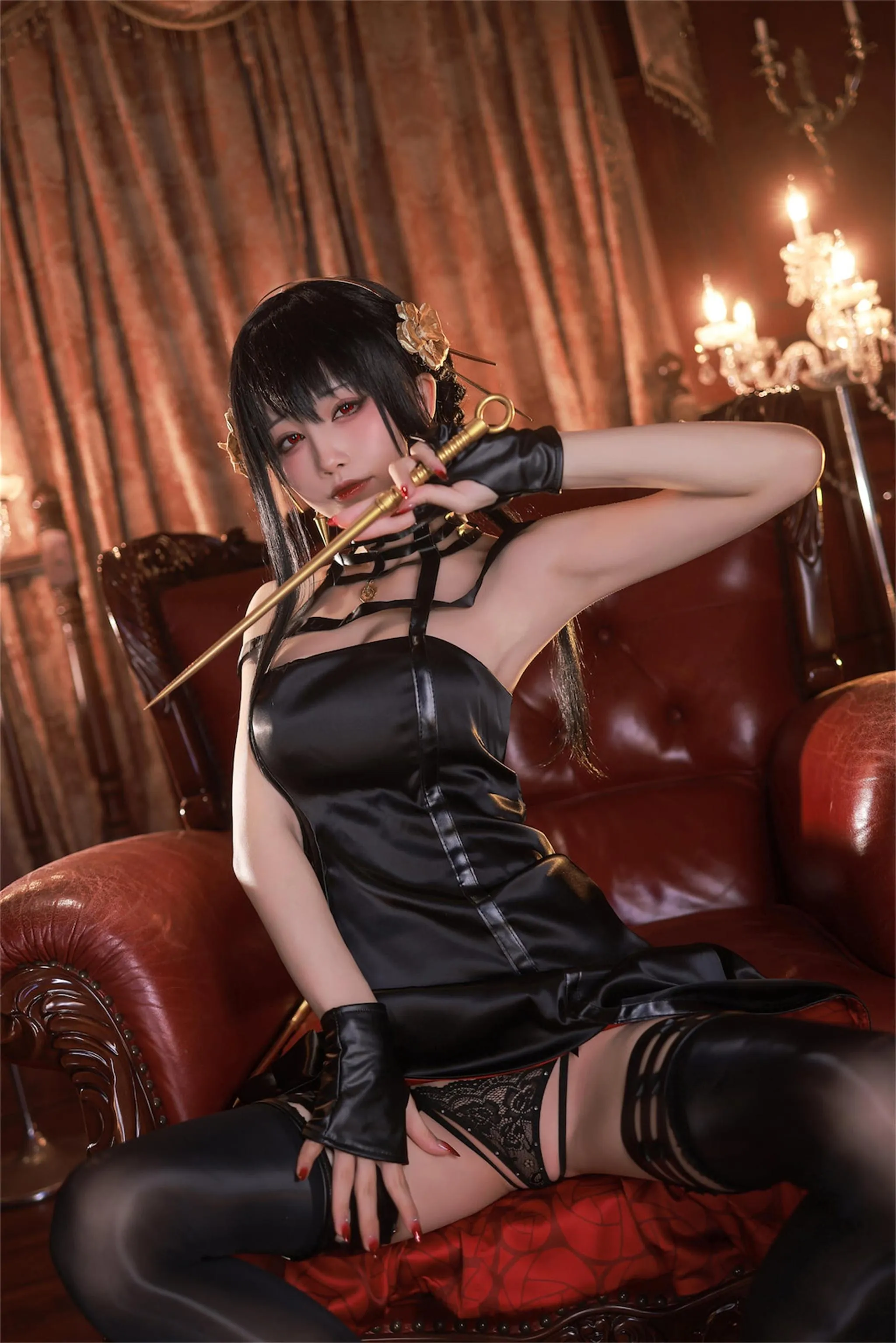 水淼Aqua – NO.118 约尔-黑礼服 [64P]插图6